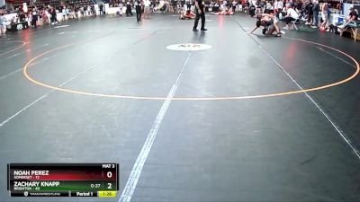 171 lbs Champ. Round 1 - Zachary Knapp, Brighton vs Noah Perez, Somerset