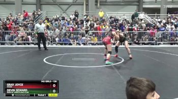 136 lbs Quarterfinal - Gray Joyce, Maize vs Devin Seward, Bobcat Wrestling Club