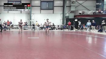 133 lbs Consi Of 8 #2 - Alex Oberc, Springfield vs Hughes Patrick, New England College