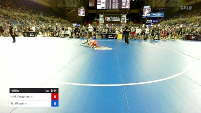 125 lbs Round Of 64 - Maycee Peacher, NE vs Nevaeh Wilson, IN