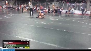 144 lbs Quarterfinal - Emma Peach, Team Iowa vs Victoria Pasterz, Team North Dakota