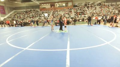 58 kg Cons. Sub-rd Of 16 - Arianna McElwain, Dickinson Wrestling Club vs Briar Lahoe, Thernopolis Wrestling Club