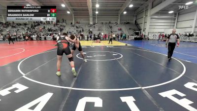 195 lbs Round Of 32 - Benjamin Rutherford, RI vs Brannock Barlow, WV