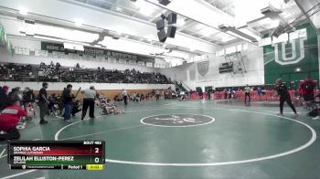 125 lbs Cons. Round 4 - Sophia Garcia, Orange Lutheran vs Zelilah Elliston-Perez, Upland