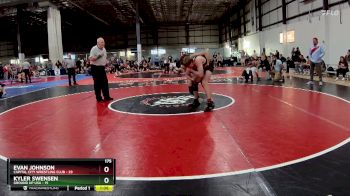 175 lbs Round 1 (4 Team) - Evan Johnson, CAPITAL CITY WRESTLING CLUB vs Kyler Swensen, GROUND UP USA