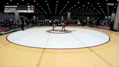 67 lbs Quarters - Ulrich Dyches, Bartlesville Wrestling Club vs Jett Cavazos, Cowboy Wrestling Club