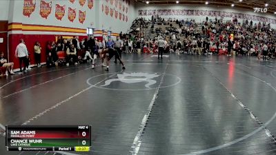 106 lbs Cons. Semi - Chance Wuhr, Lake Catholic vs Sam Adams, Massillon Perry