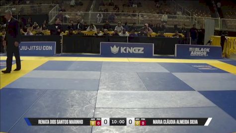 Maria Cláudia Almeida Silva vs Renata Dos Santos Marinho 2025 Pan Jiu Jitsu IBJJF Championship