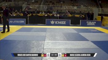 Maria Cláudia Almeida Silva vs Renata Dos Santos Marinho 2025 Pan Jiu Jitsu IBJJF Championship