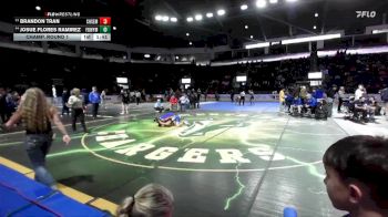 113 lbs Champ. Round 1 - Brandon Tran, Chief Sealth vs Josue Flores Ramirez, Federal Way