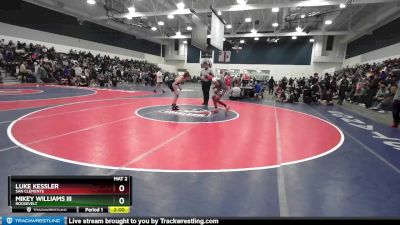 126 lbs Champ. Round 2 - Luke Kessler, San Clemente vs Mikey Williams III, Roosevelt