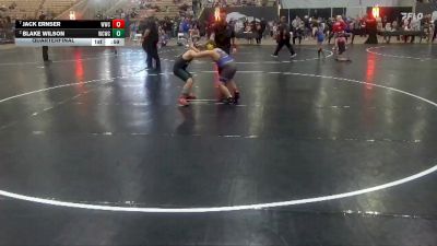 103 lbs Quarterfinal - Jack Ernser, Wildcats Wrestling Club vs Blake Wilson, Williamson Co Wrestling Club