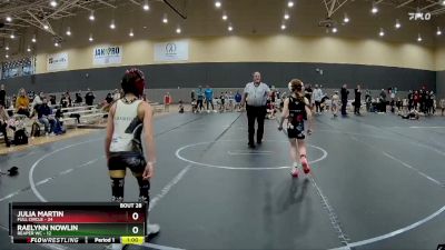 72 lbs Round 6 (10 Team) - Raelynn Nowlin, Reaper WC vs Julia Martin, Full Circle