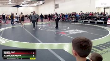 133 lbs Champ. Round 1 - Kameron Koerner, Windom-Mountain Lake vs Benito Diaz, Sibley East