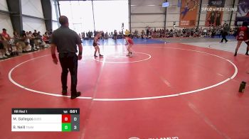 80 lbs Rr Rnd 1 - Mateo Gallegos, Quest School Of Wrestling vs Brody Neill, Team MAGA 45