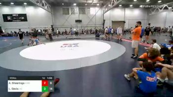 103 lbs Quarterfinal - Aiden Sheeringa, Iron Horse vs Liam Davis, JK Squad