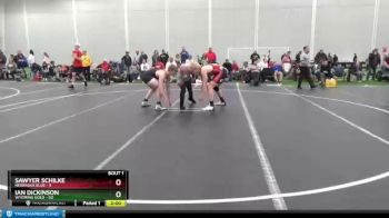 195 lbs Round 1 (4 Team) - Sawyer Schilke, Nebraska Blue vs Ian Dickinson, Wyoming Gold