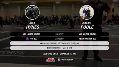 Alex Hynes vs Joseph Poole 2025 ADCC Charlotte Open