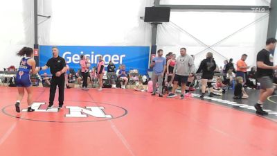 63 lbs Rr Rnd 4 - Elena Carter, Virginia Team Predator - W vs Olivia Flesher, Valkyrie Girls WC - W