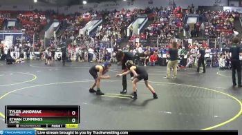 64 lbs Champ. Round 1 - Ethan Cummings, Lawton vs Tyler Janowiak, Holt WC