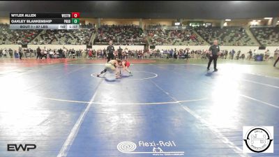 87 lbs Final - Wyler Allen, Westmoore Wresting vs Oakley Blankenship, Prodigy Elite Wrestling