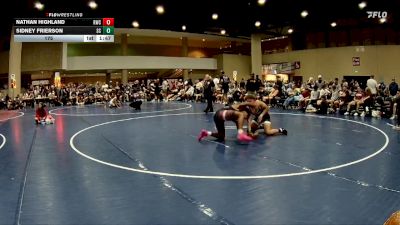 175 lbs Round 4 (6 Team) - Sidney Frierson, Skull & Crossbones vs Nathan Highland, Raider WC