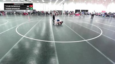 140 lbs Semis - Roman Spangler, Wisconsin vs Tyler Faymoville, Askren Wrestling Academy