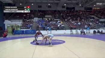 141 lbs Cons. Semi - Pierre Baldwin, Central vs Austin Johnston, Illinois Wesleyan