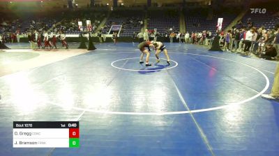 132 lbs Round Of 64 - Owen Gregg, Concord vs Jacob Bramson, Franklin