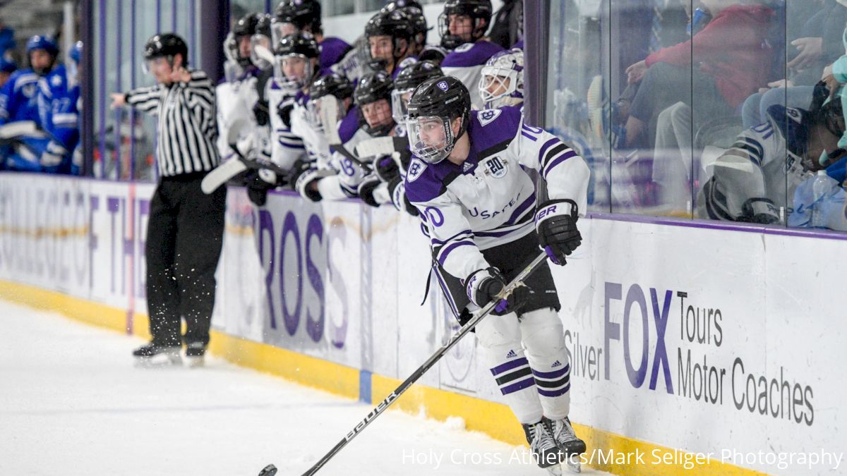 Junior Forward Liam McLinskey Finding Balance With Holy Cross