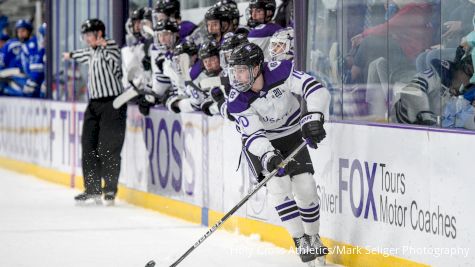 Forward Liam McLinskey Finding Balance With Holy Cross