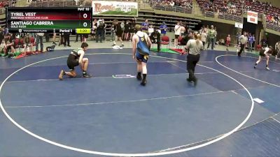 146 lbs Semifinal - Santiago Cabrera, Gold Rush vs Tyrel Vest, Parowan Wrestling Club