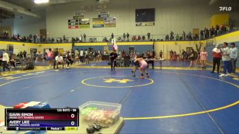 98 lbs Quarterfinal - Gavin Simon, Dodge City Training Center vs Avery Like, Wichita Training Center