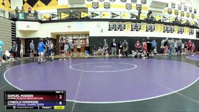 83 lbs Semifinal - Samuel Madsen, Maurer Coughlin Wrestling Club vs Lynkoln Hammond, Midwest Regional Training Center