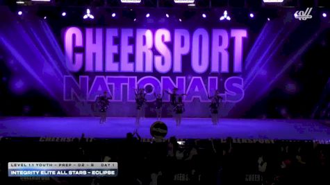 Integrity Elite All Stars - Eclipse [2026 L1.1 Youth - PREP - D2 - B Day 1] 2026 CHEERSPORT National All Star Cheerleading Championship