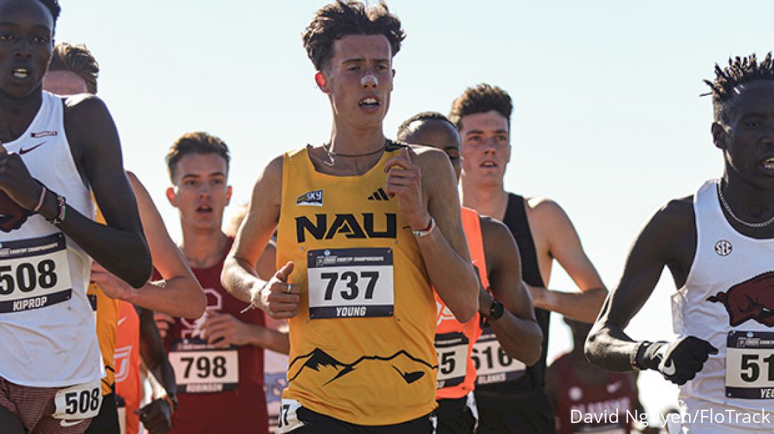 Nico Young, NAU Men Put Best Foot Forward