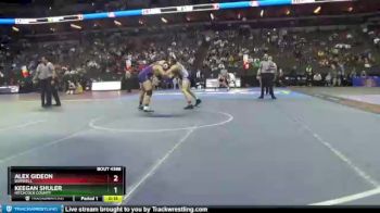 3rd Place Match - Keegan Shuler, Hitchcock County vs Alex Gideon, Burwell