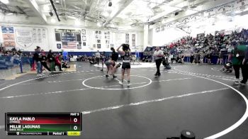 105 lbs Cons. Round 4 - Kayla Pablo, Cypress vs Millie Lagunas, Dana Hills