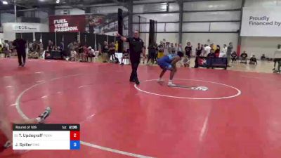 79 kg Round Of 128 - Tanner Updegraff, Pennsylvania RTC vs Jahmon Spiller, Cincinnati RTC