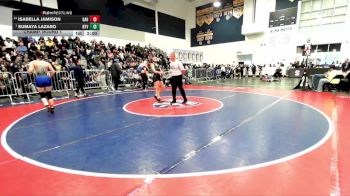 140 lbs Champ. Round 1 - Sumaya Lazaro, Northview vs Isabella Jamison, Gahr