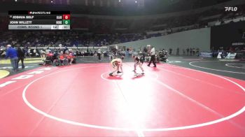 4A Boys 157 lbs Cons. Round 1 - Joshua Self, Gladstone Boys vs John Willett, North Bend Boys