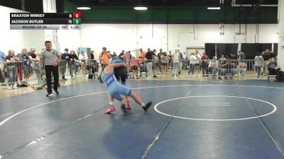 150 lbs Round Of 64 - Braxton Winkey, IA vs Jackson Butler, PA