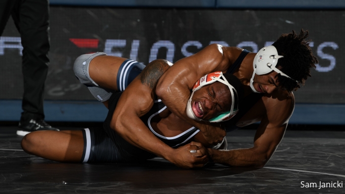 WATCH No.1 Carter Starocci Of Penn State Wrestling Beat No.2 Mekhi ...