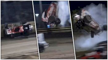 Gavin Miller Walks Away From Terrifying USAC Midget Crash At Merced Speedway