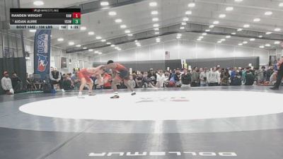 138 lbs Quarters - Aidan Aure, Victory School Of Wrestling vs Randen Wright, Raw