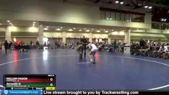 120 lbs Quarters & Wb (16 Team) - Richard III, Foxfire Wrestling Red vs William Mason, MXW Black