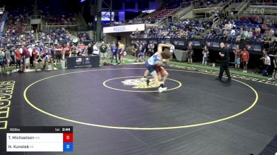 160 lbs 5th Place - Thor Michaelson, Washington vs Nicholas Kunstek, Pennsylvania