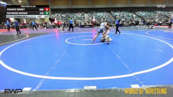 145 lbs Consi Of 4 - Chance Dewey, OKWA vs Raymond Brown, Storm Wrestling Center