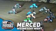Highlights | 2023 USAC Midgets Wednesday at Merced Speedway