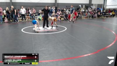 70 lbs Round 2 - Brantley Sonnenberg, FordDynastyWrestlingClub vs Camden Gillaspie, Elma Wrestling Club